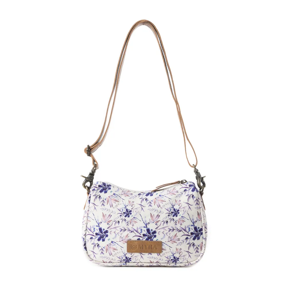 Cottage Rose Crossbody Bag In Purple sold by Myra Bag product image thumbnail 3