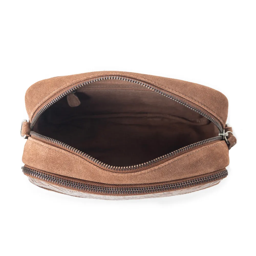 Marla Range Shoulder Bag In Brown sold by Myra Bag product image thumbnail 5