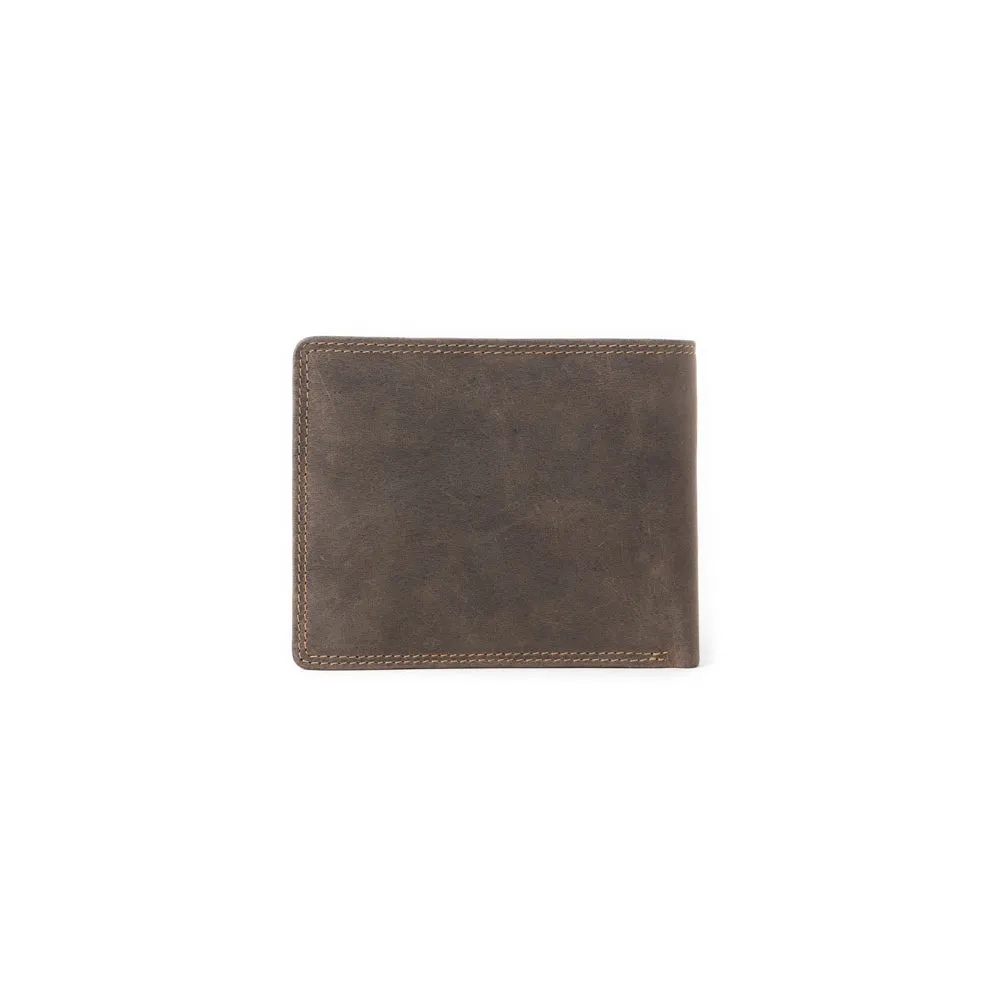 Ridgetown Trail Men's Wallet In Brown sold by Myra Bag product image thumbnail 3