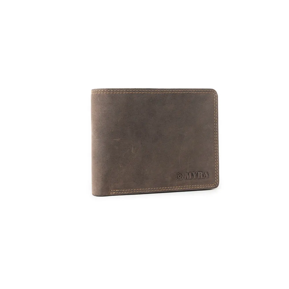 Ridgetown Trail Men's Wallet In Brown sold by Myra Bag product image thumbnail 2