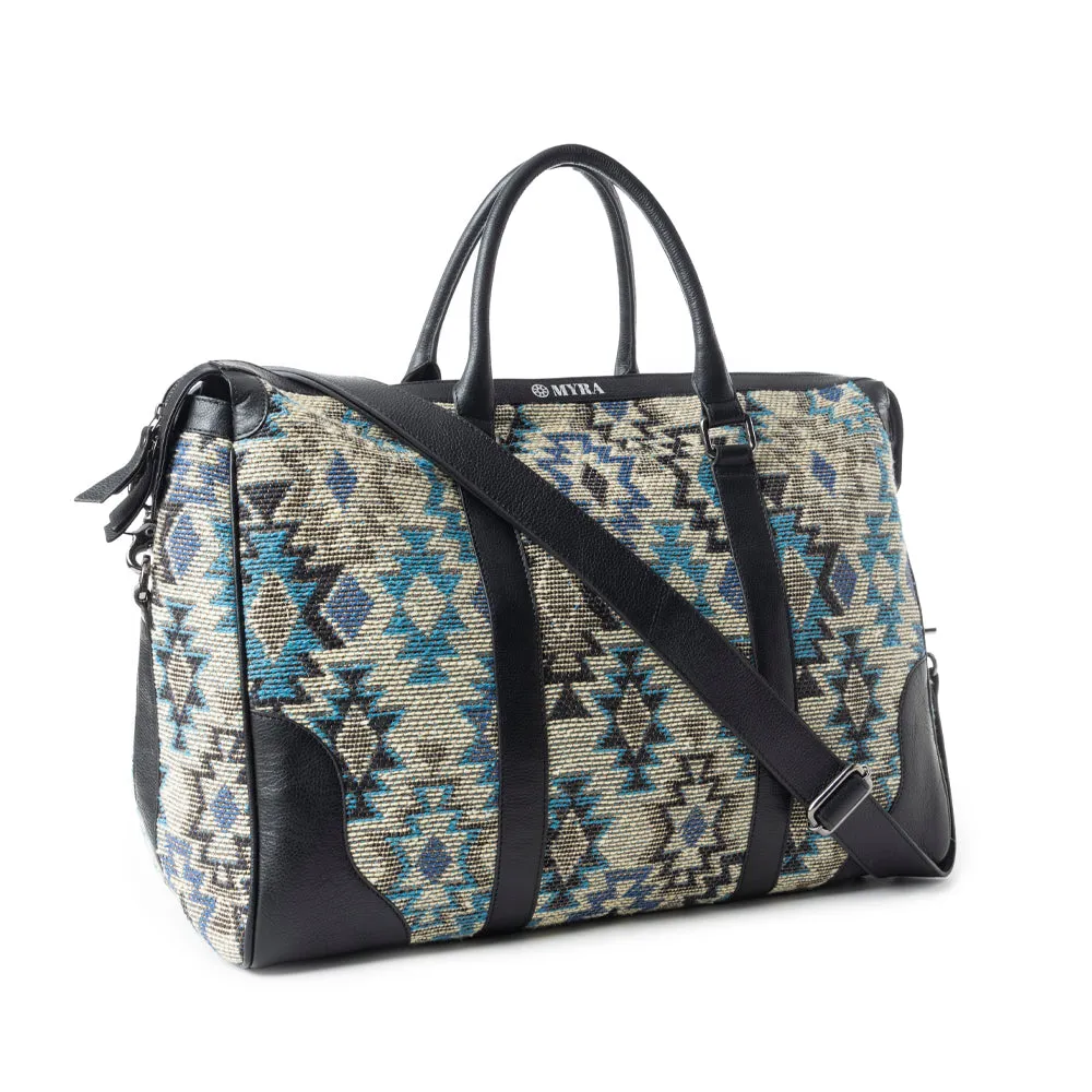 Stallion Way Duffel In Blue sold by Myra Bag product image thumbnail 2