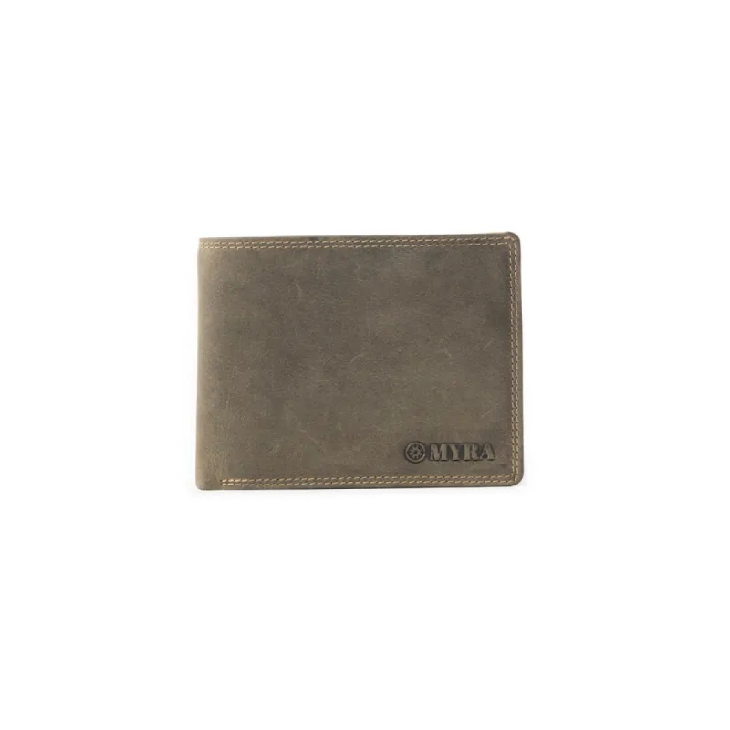 Ridgetown Trail Men's Wallet In Olive Green sold by Myra Bag