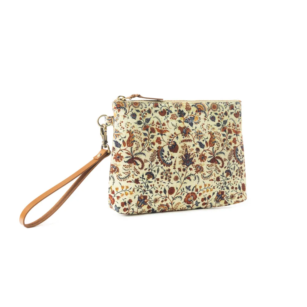 Peace & Serenity Blossoms Clutch Bag In Off white sold by Myra Bag product image thumbnail 2
