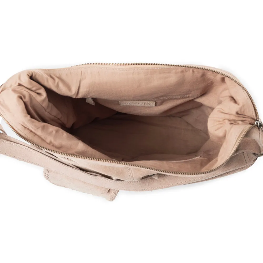 Smoky Trailhead Shoulder Bag In Gray sold by Myra Bag product image thumbnail 4