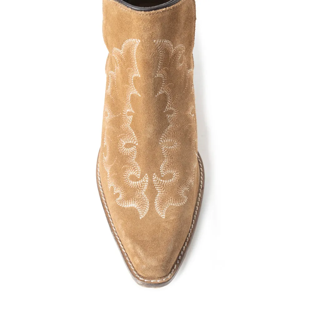 Kassie Trailhead Booties In Brown sold by Myra Bag product image thumbnail 4