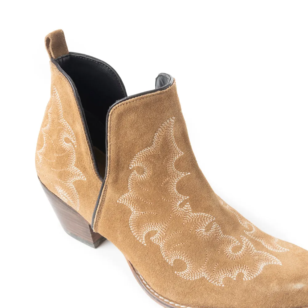 Kassie Trailhead Booties In Brown sold by Myra Bag product image thumbnail 3