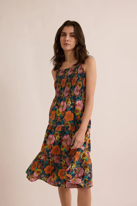 Zinnia's for Zoe Dress In Multicolor sold by Myra Bag