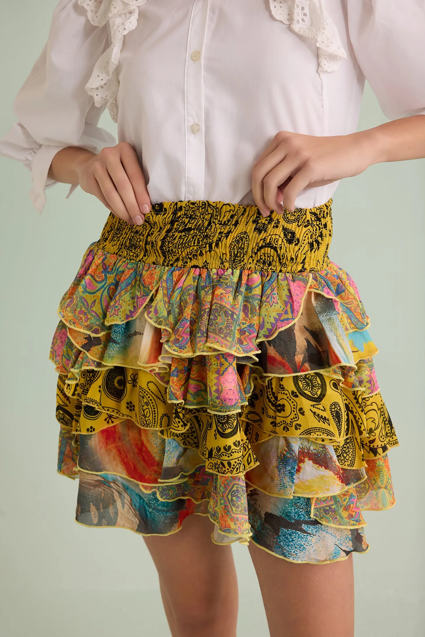 Maven Molly Skirt In Multicolor sold by Myra Bag product image thumbnail 5