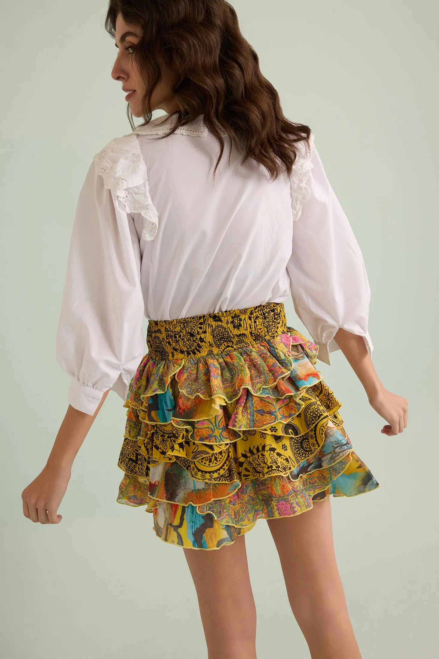 Maven Molly Skirt In Multicolor sold by Myra Bag product image thumbnail 4