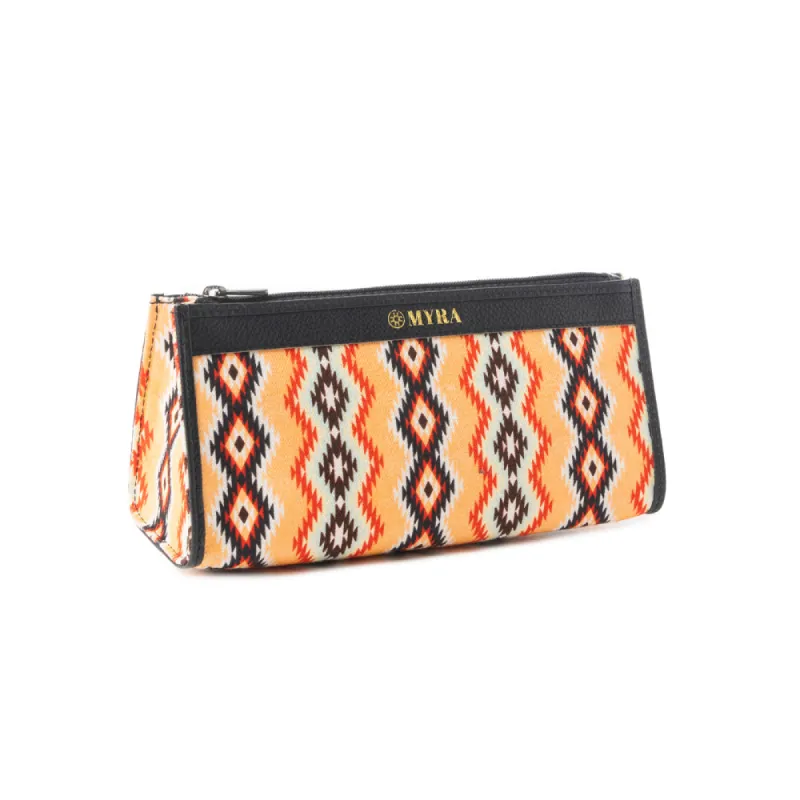Buena Mia Multi-Pouch Bag In Black and Yellow sold by Myra Bag