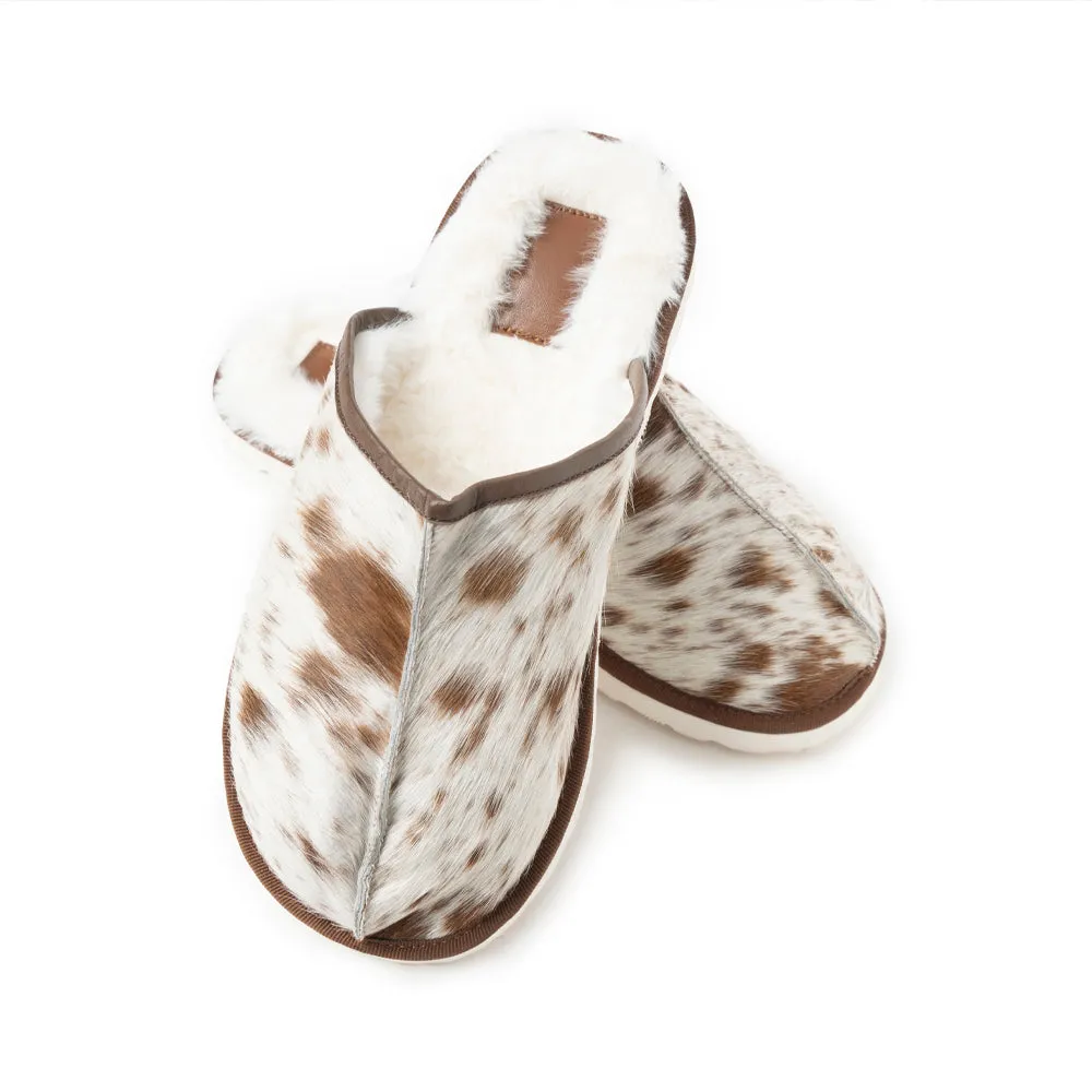 Swift Ridge House Men's Scuffs In Brown and White sold by Myra Bag product image thumbnail 4