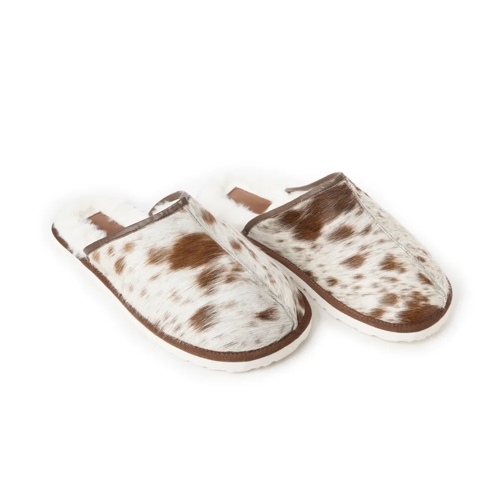 Swift Ridge House Men's Scuffs In Brown and White sold by Myra Bag product image thumbnail 2