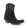 Rodeo Ride Booties In Black sold by Myra Bag