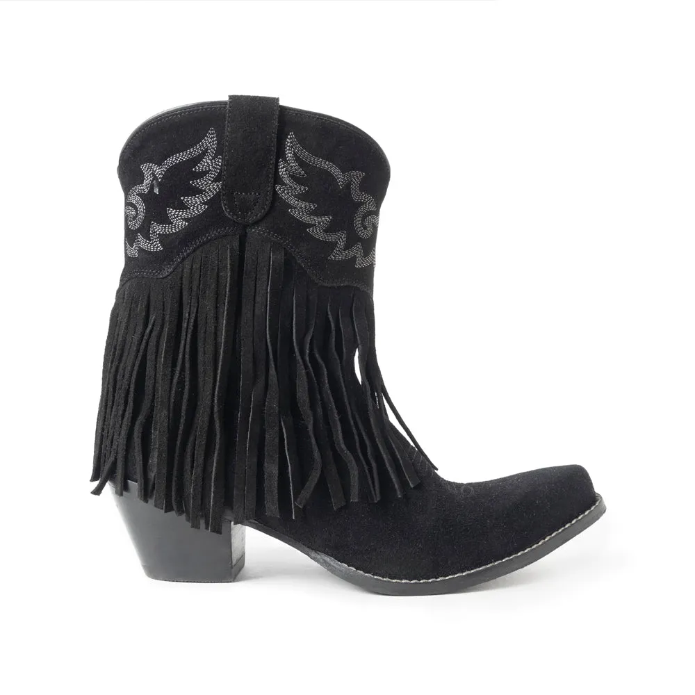 Rodeo Ride Booties In Black sold by Myra Bag product image thumbnail 2