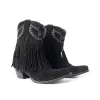 Rodeo Ride Booties In Black sold by Myra Bag