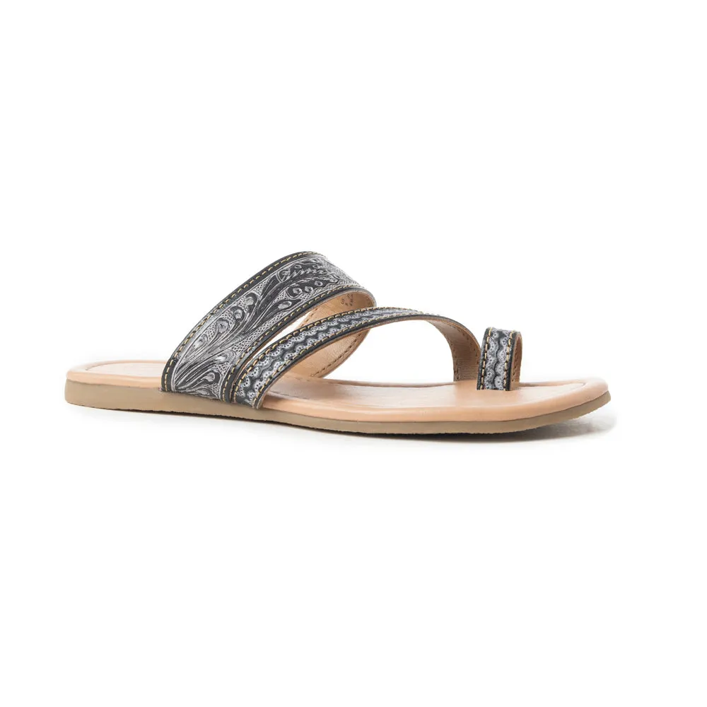 Rangeland Sandals In Black sold by Myra Bag product image thumbnail 4