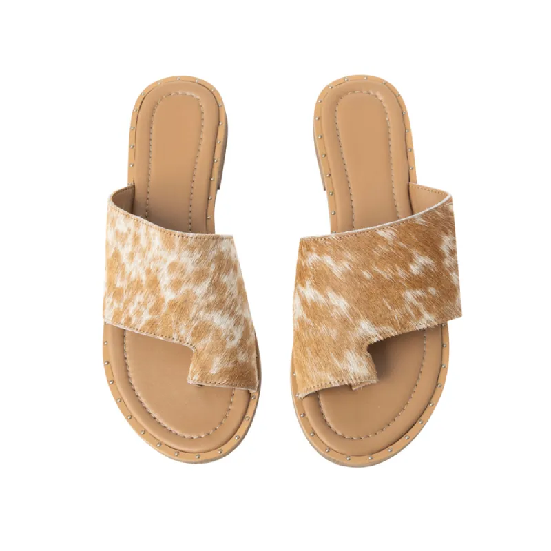 Kimmee Trail Sandal In Brown sold by Myra Bag