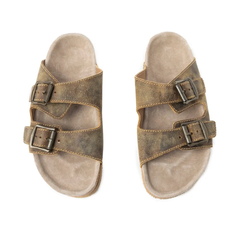 My Horizon Sandals In Taupe sold by Myra Bag
