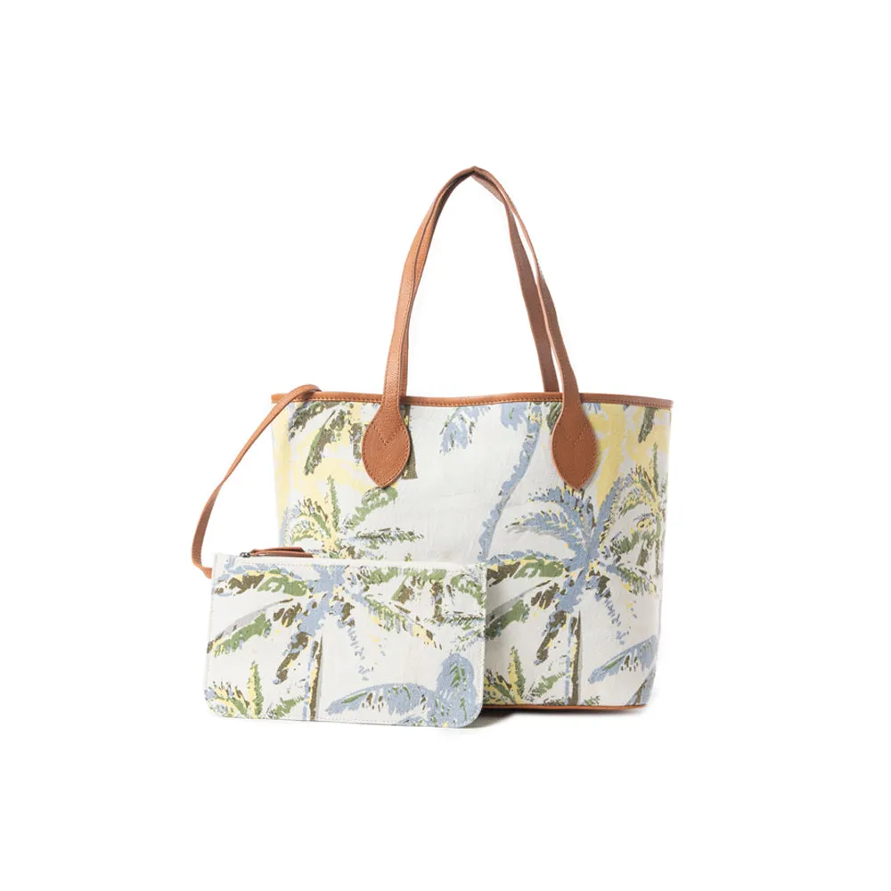 Follow Paradise Tote Bag In Off White sold by Myra Bag