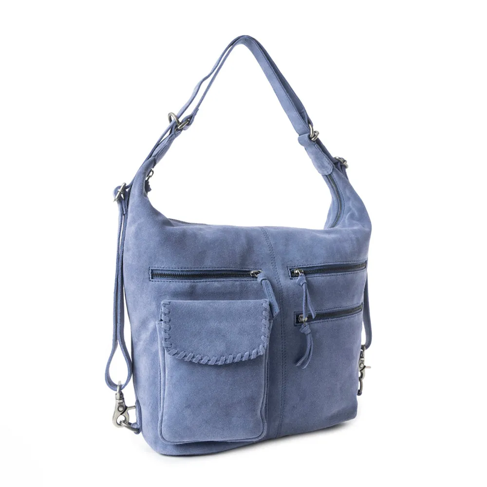 Smoky Trailhead Shoulder Bag In Blue sold by Myra Bag product image thumbnail 2