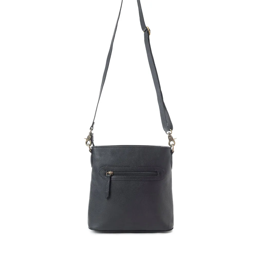 Glorious Rangelands Crossbody Bag In Black And White sold by Myra Bag product image thumbnail 4