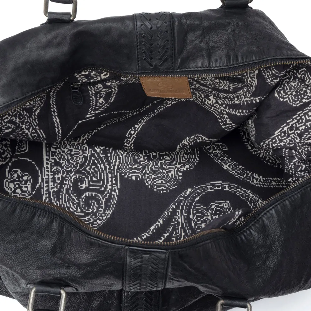 Prairie Wrangler Duffel In Black sold by Myra Bag product image thumbnail 4