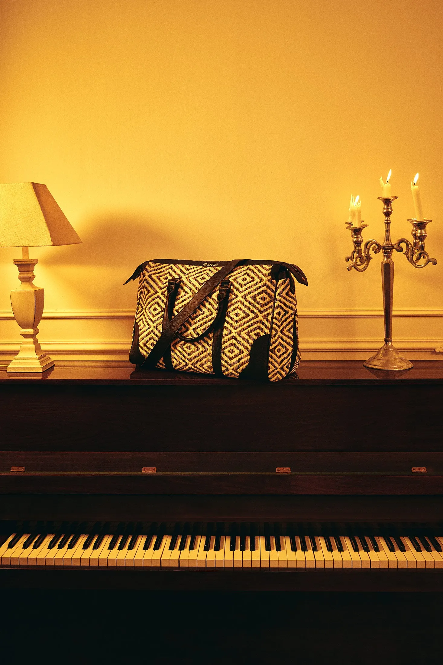 Stallion Way Duffel In Black sold by Myra Bag product image thumbnail 5