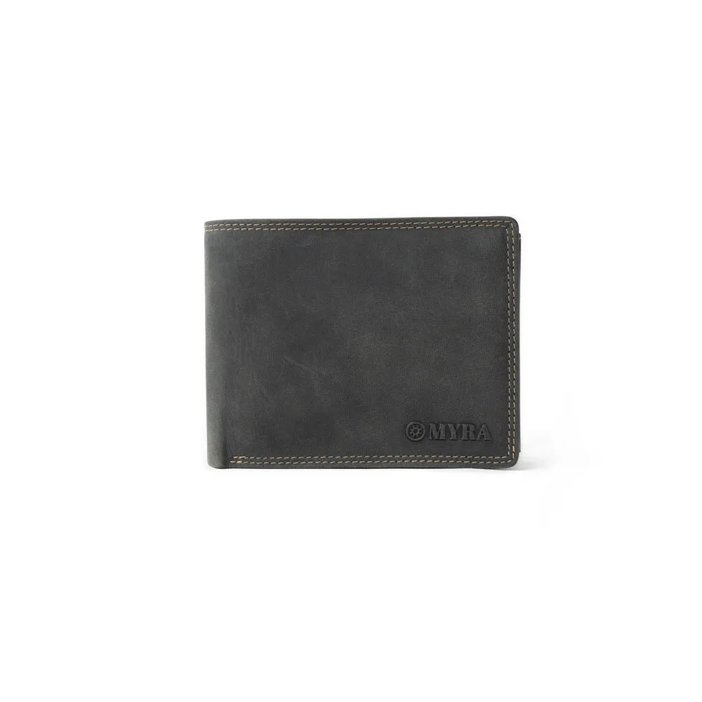 Ridgetown Trail Men's Wallet In Black sold by Myra Bag