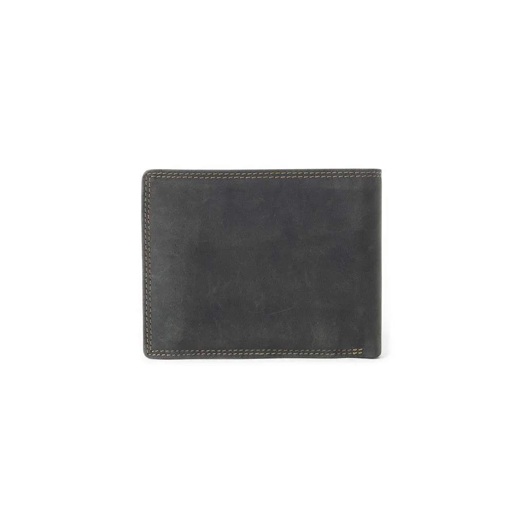 Ridgetown Trail Men's Wallet In Black sold by Myra Bag product image thumbnail 3