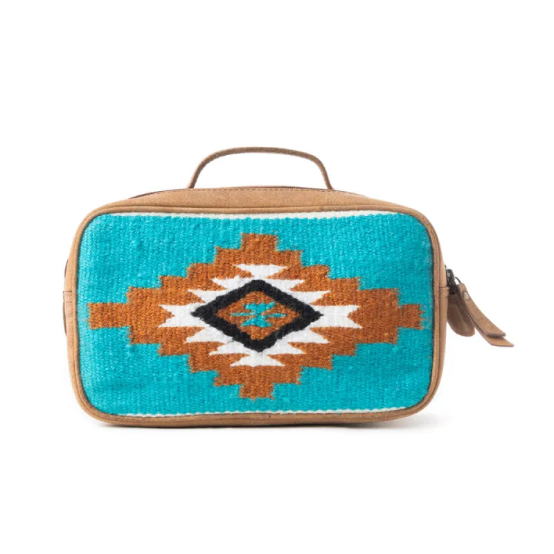 Martha High Trail Toiletries Bag In Blue sold by Myra Bag