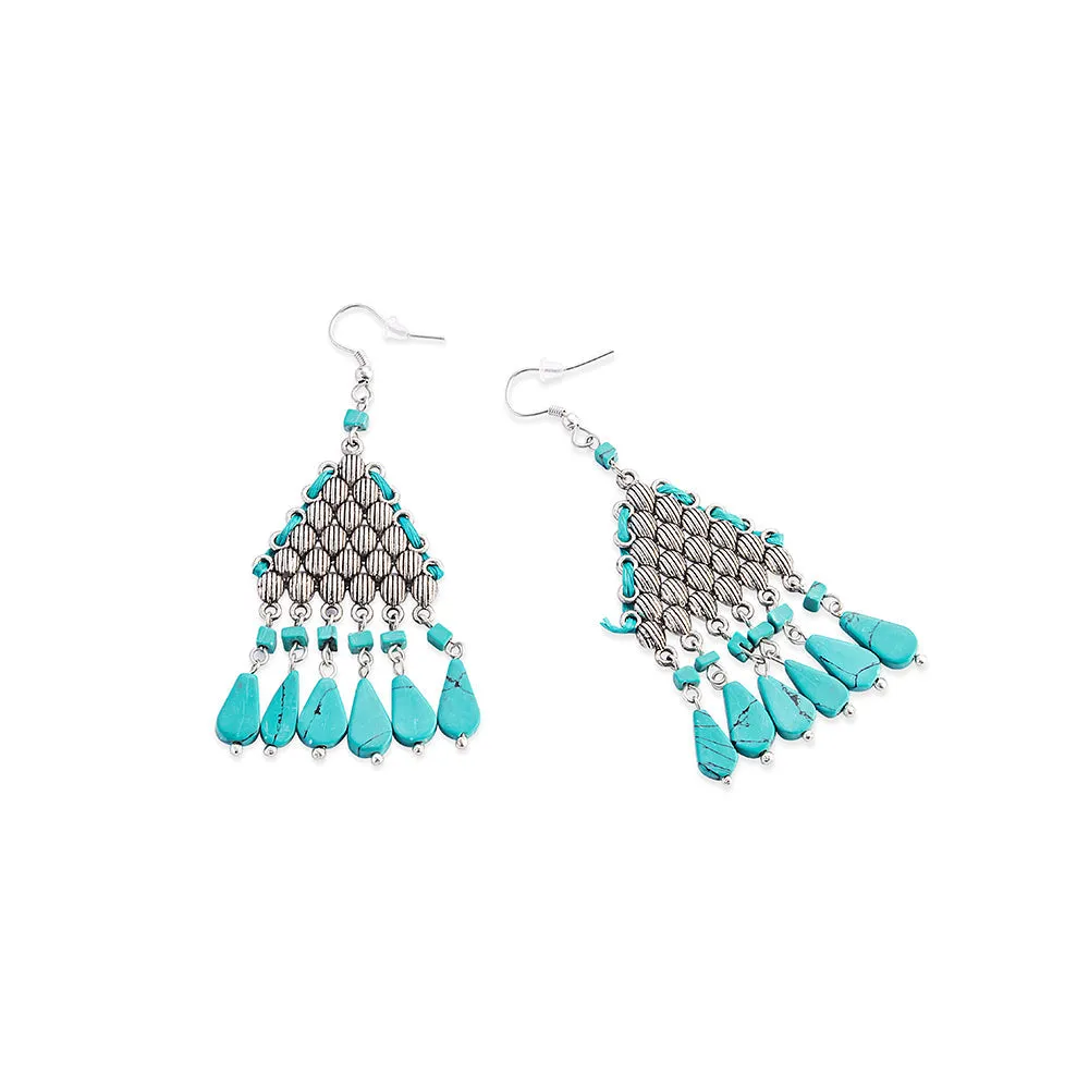 Consolatta Earrings In Blue sold by Myra Bag product image thumbnail 2
