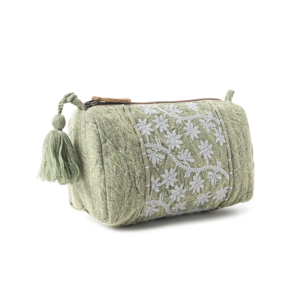 Bohemian Green Supreme Clutch Bag In Olive Green sold by Myra Bag product image thumbnail 2