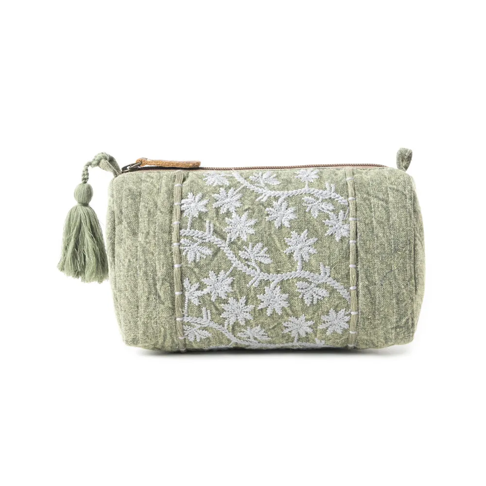 Bohemian Green Supreme Clutch Bag In Olive Green sold by Myra Bag