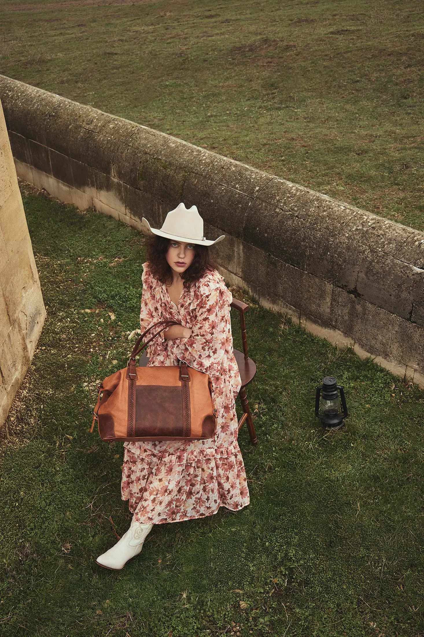 Mustang Rock Duffel In Brown sold by Myra Bag product image thumbnail 5