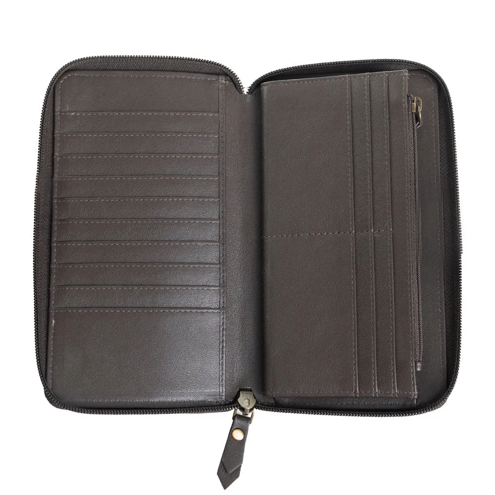 Of Prairie Sunsets Wallet In Brown sold by Myra Bag product image thumbnail 4