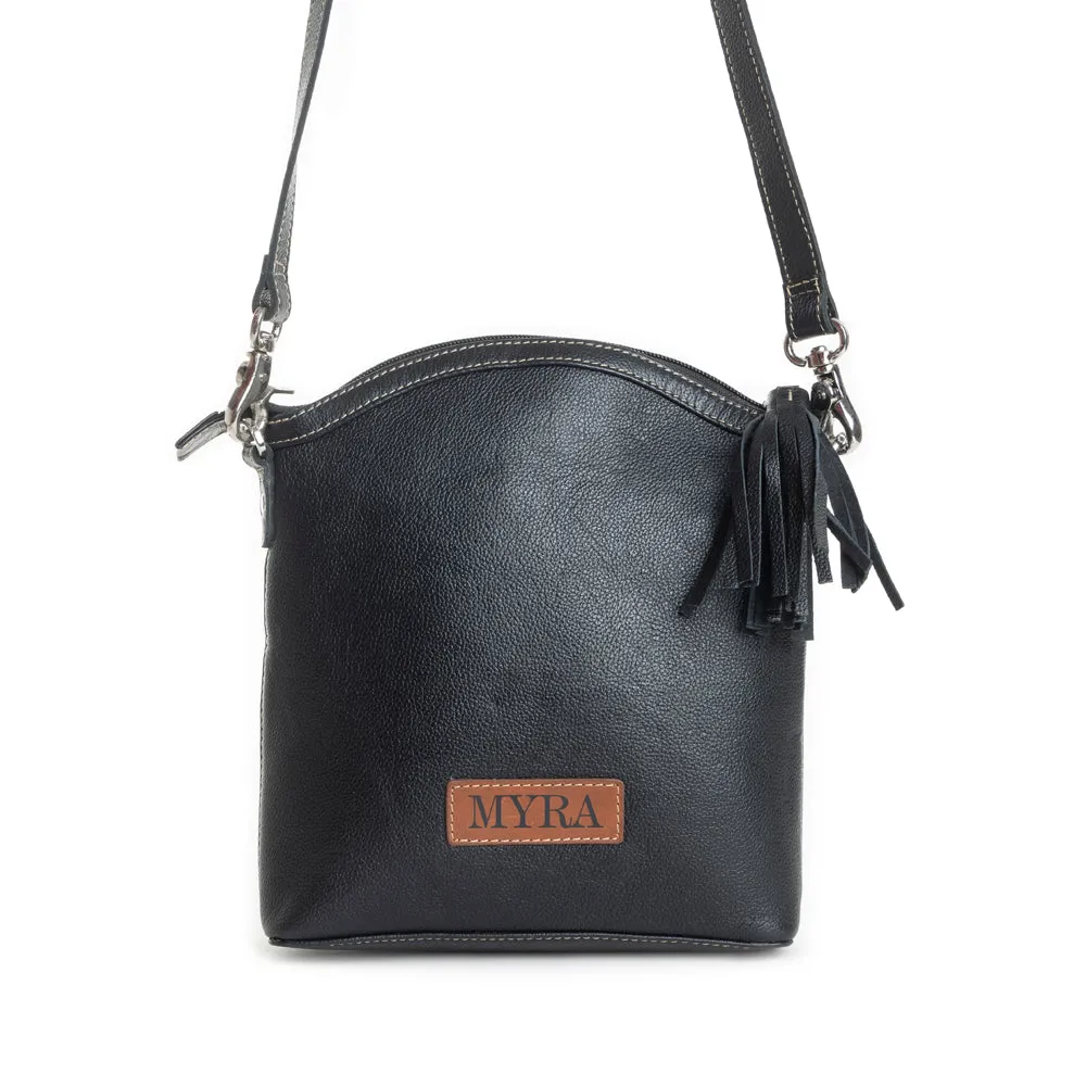 Wild Spirit Crossbody Bag in Black & White sold by Myra Bag product image thumbnail 4