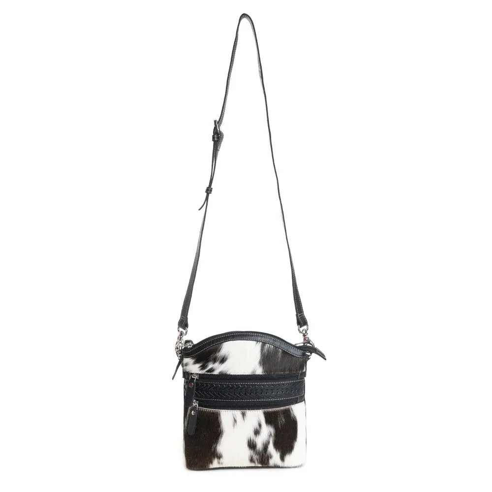 Wild Spirit Crossbody Bag in Black & White sold by Myra Bag product image thumbnail 3