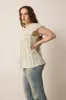 Jerrilou Floral Top In Off White sold by Myra Bag