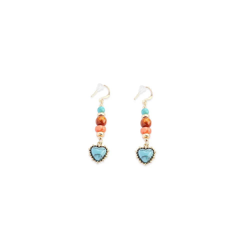 Trail Delight Earrings In Blue sold by Myra Bag product image thumbnail 2