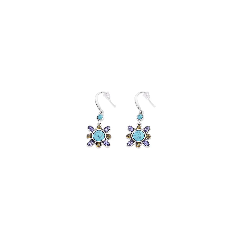 Calibri Trail Earrings In Blue sold by Myra Bag product image thumbnail 2