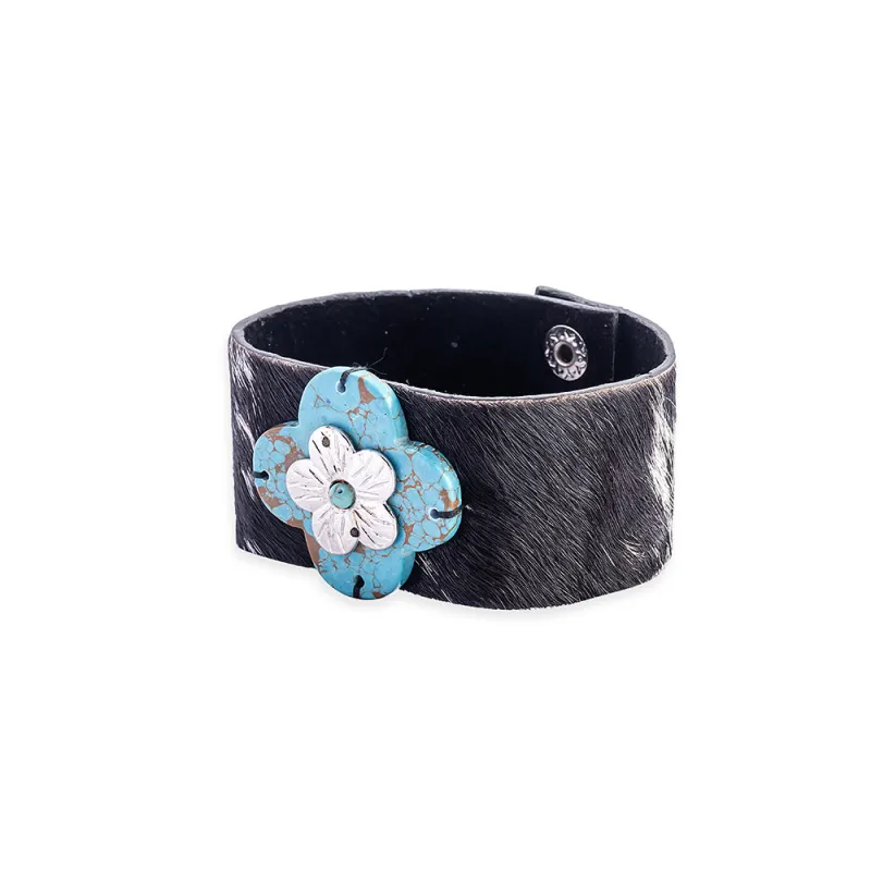 Prairie Lily Cuff Bracelet sold by Myra Bag