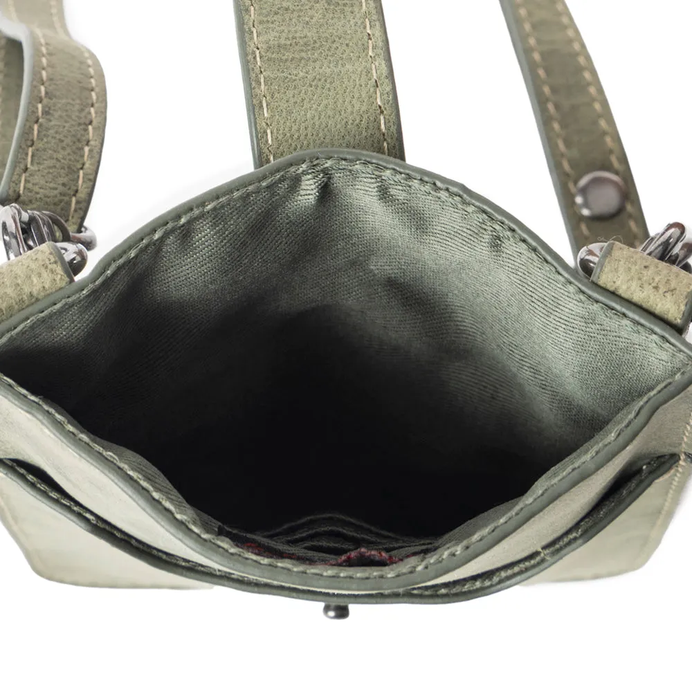 Golden Canyon Cell Phone Bag In Green sold by Myra Bag product image thumbnail 4