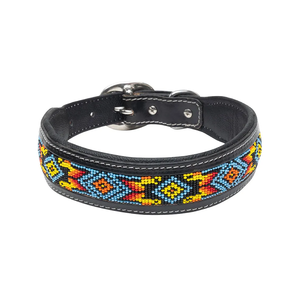 Dodger Trail Hand-beaded Dog Collar sold by Myra Bag product image thumbnail 2