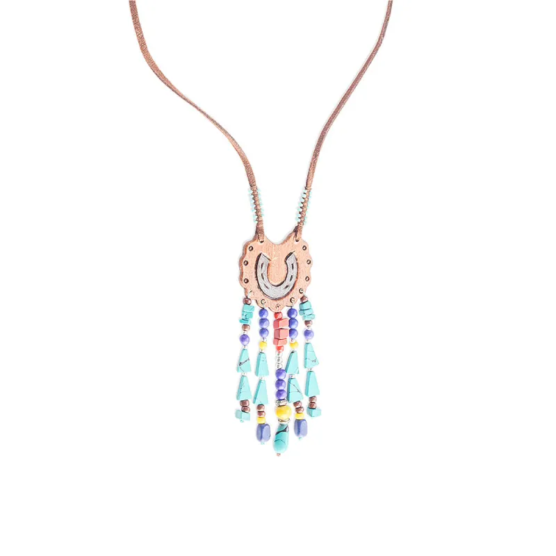 Luck O'Horseshoe Necklace sold by Myra Bag