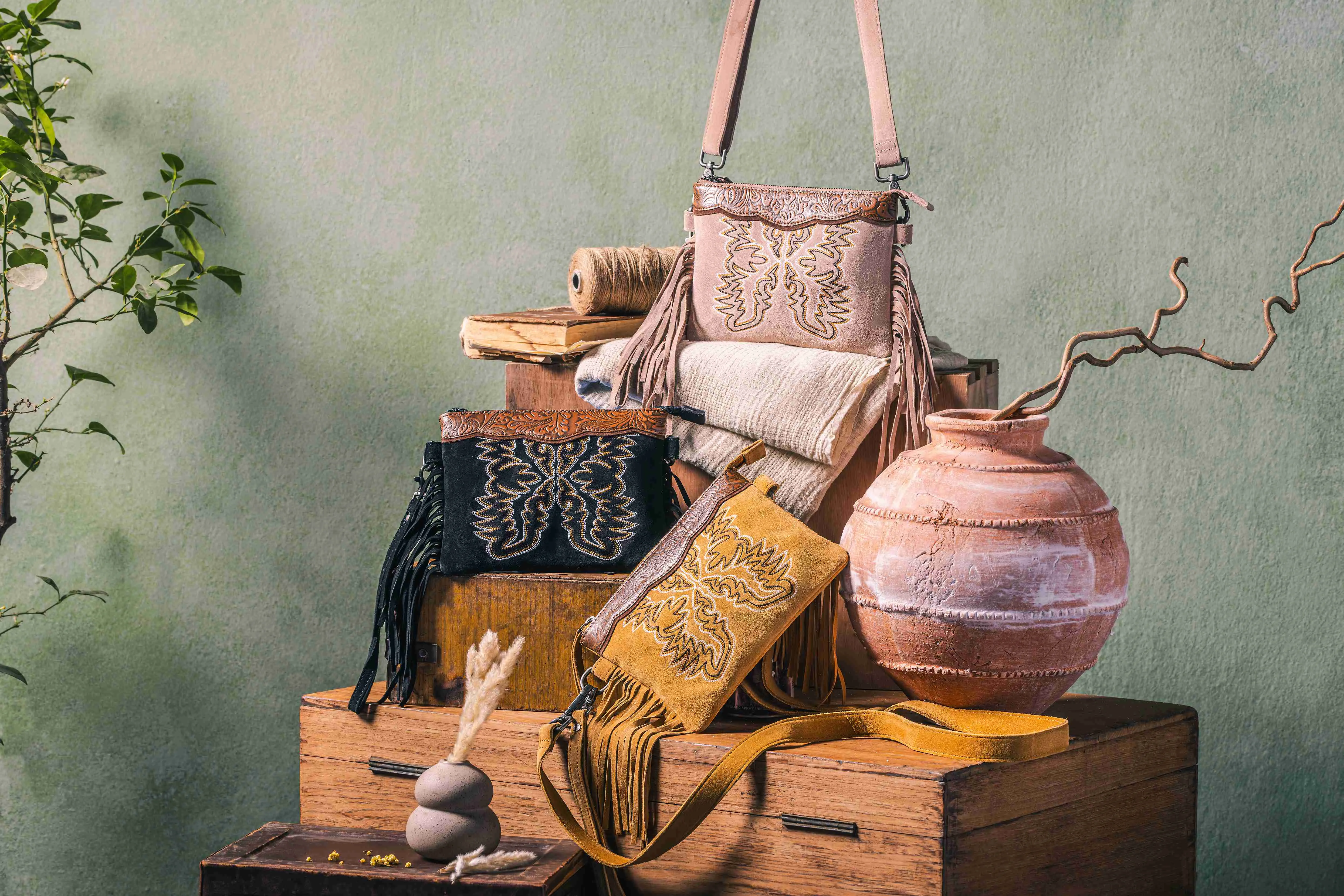 Desert Wing Crossbody Collection sold by Myra Bag