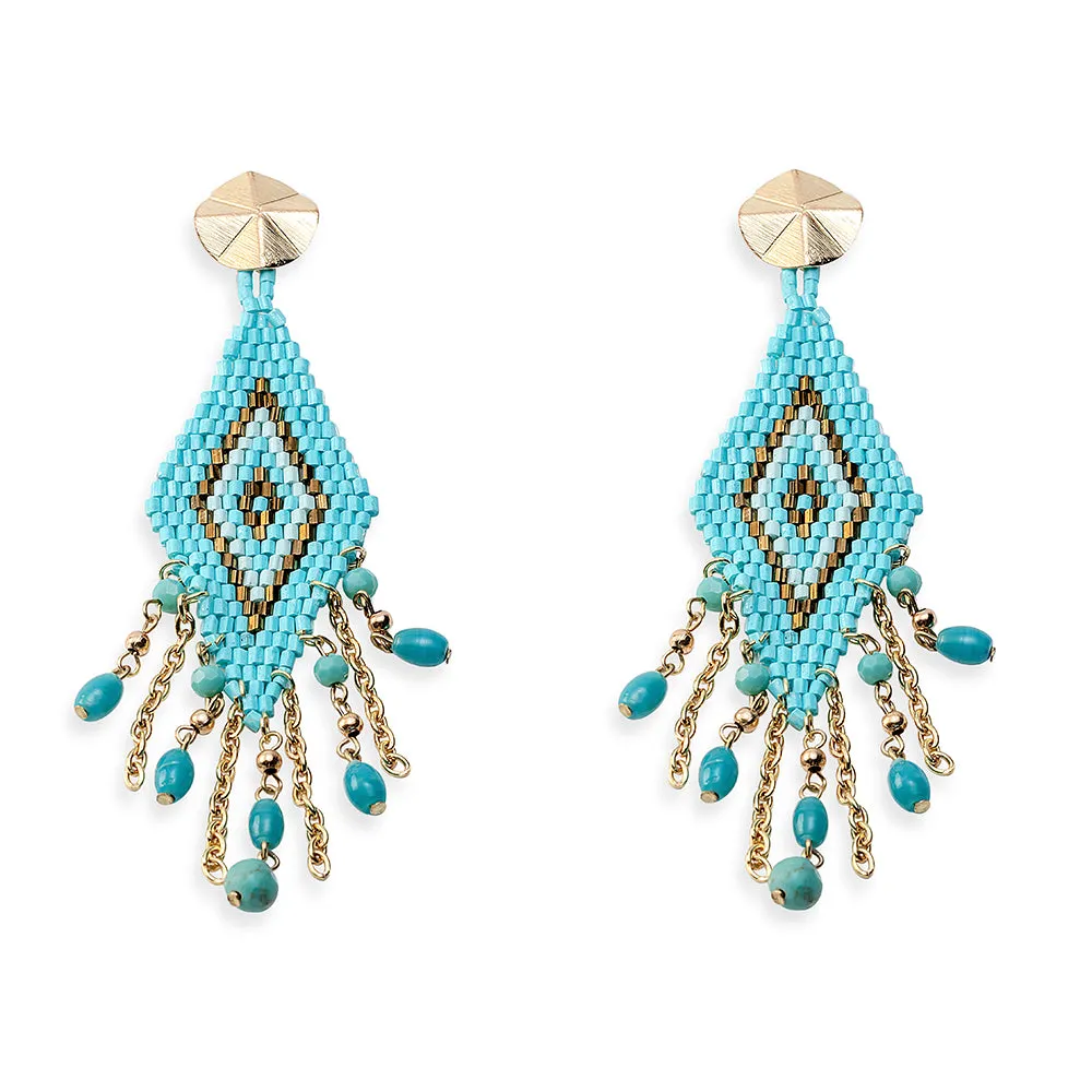 Mesa Rain Dance Beaded Earrings sold by Myra Bag