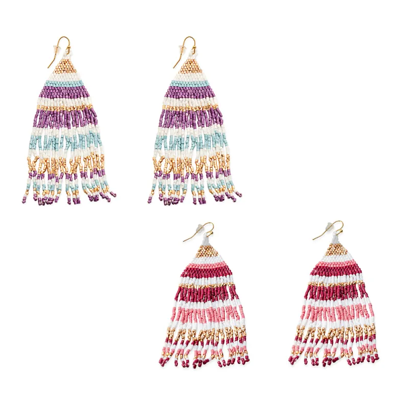 Nanna's Skirt Beaded Earrings Variant Combo sold by Myra Bag