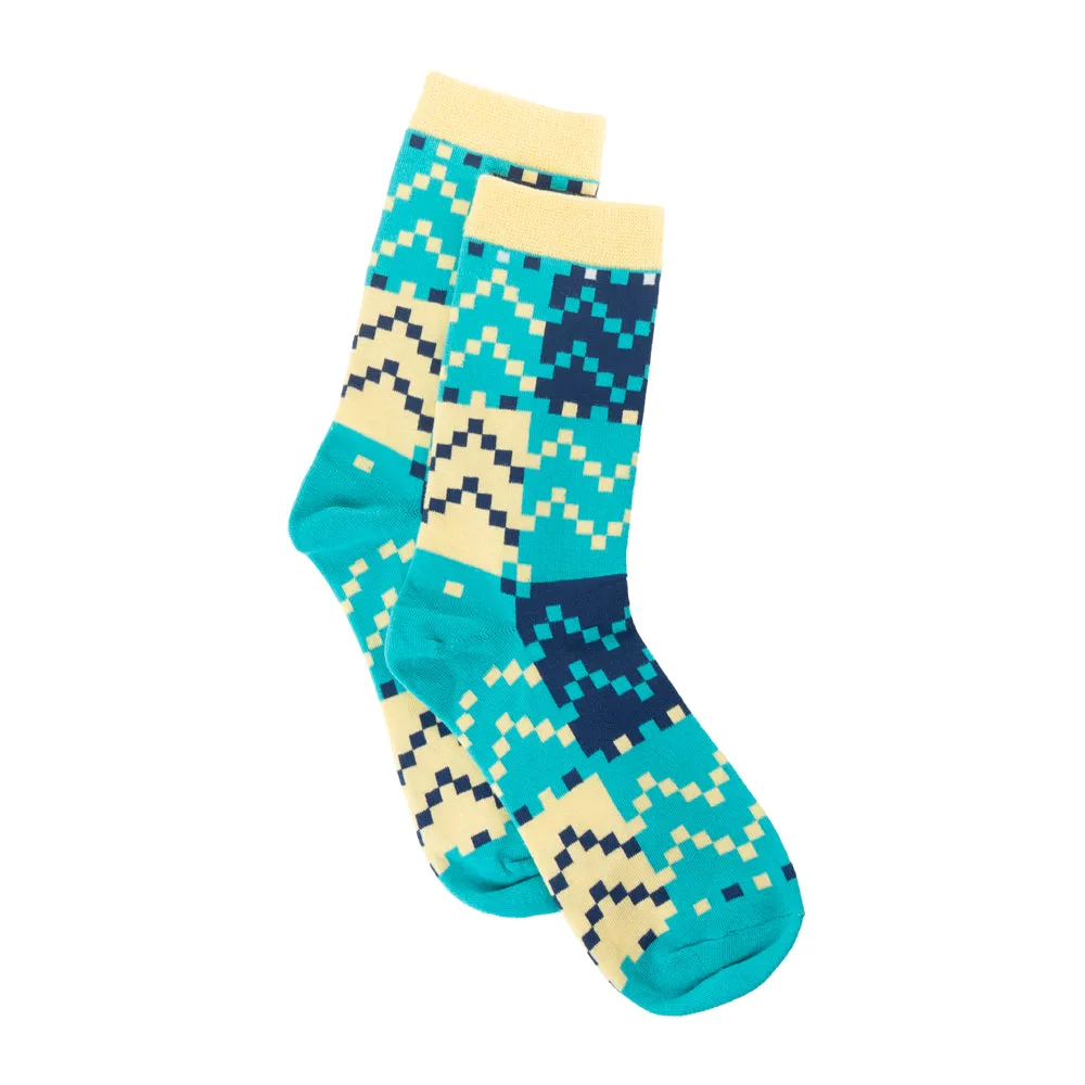 Buttercup Breeze Betty Socks In Blue sold by Myra Bag product image thumbnail 4