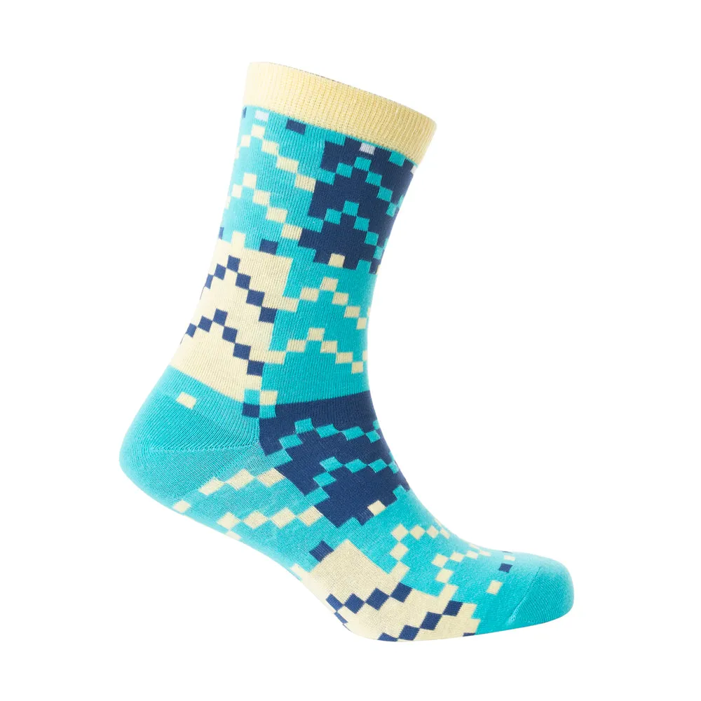 Buttercup Breeze Betty Socks In Blue sold by Myra Bag