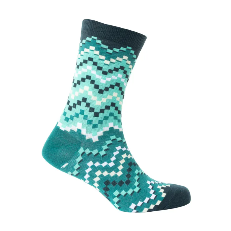 Jade Valley Pixie Socks In Green sold by Myra Bag